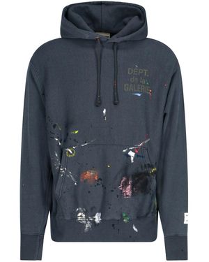 GALLERY DEPT. Logo Hoodie - Blue