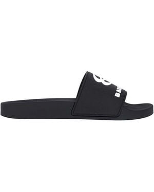 Balenciaga Sandals Polyurethane - Black