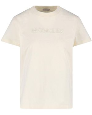 Moncler Logo T-Shirt - White