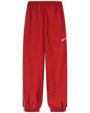 Willy Chavarria 'Bad Boy' Track Trousers - Red