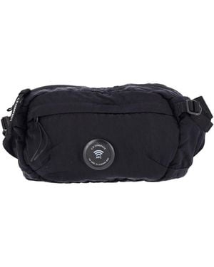 C.P. Company Belt Bag "Nylon B Lens" - Black