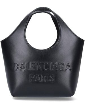 Balenciaga Borsa Tote "Mary-Kate Xs" - Blu