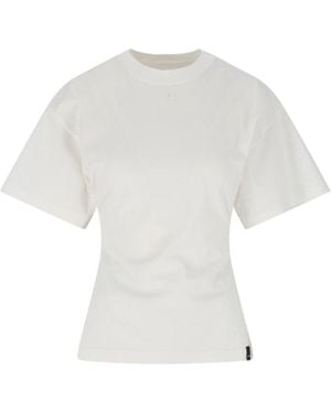 Courreges Fitted" T-Shirt - White