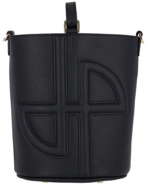 Patou Jp Small Bucket Bag - Black