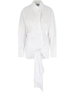 The Attico Dresses Cotton - White