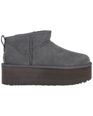 UGG Stivaletti "Classic Ultra Mini" - Grigio