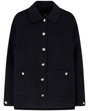 Anine Bing Wool And Cashmere Jacket - Blue