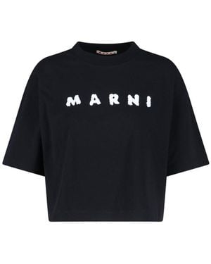 Marni Logo T-Shirt - Black