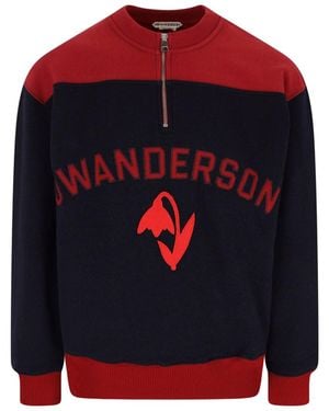 JW Anderson Logo Sweatshirt - Red