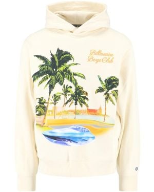 BBCICECREAM Felpa Cappuccio "Resort" - Bianco