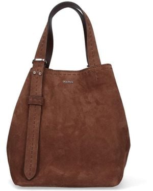 Max Mara Small Bag Archetipo" - Brown