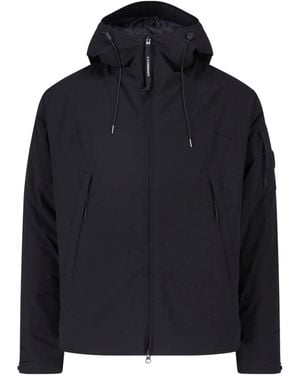 C.P. Company Hooded Jacket "Goggle" - Blue