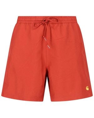 Carhartt Swim Shorts "Chase Swim Trunks" - Red