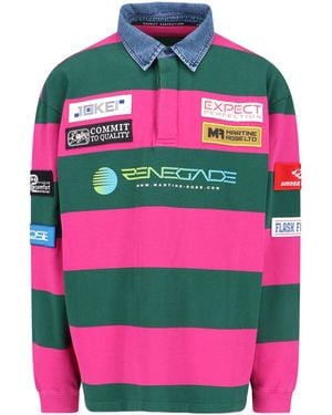 Martine Rose Polo "Rugby" - Rosa