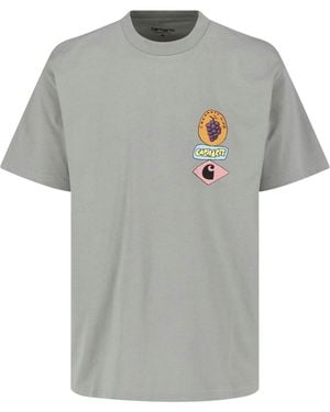 Carhartt T-Shirt "Stacked Grapes" - Grey
