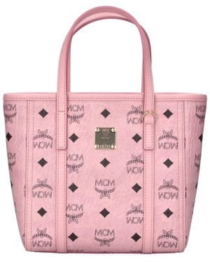 MCM Borsa A Mano Mini "Toni" - Rosa