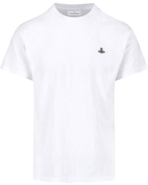 Vivienne Westwood 100% Cotton T-Shirt For - White