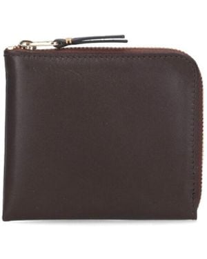 Comme des Garçons Calf Leather Wallet - White
