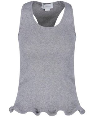 Stella McCartney Top Cotton - Grey