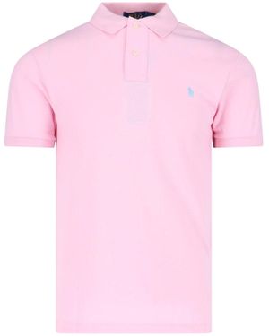 Polo Ralph Lauren 100% Cotton Polo Shirt - Pink