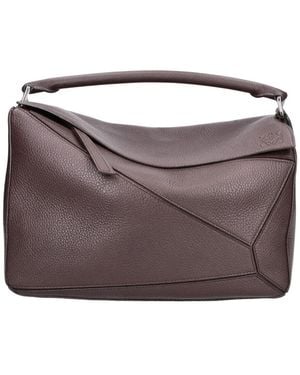 Loewe Borsa Grande "Puzzle Edge" - Marrone