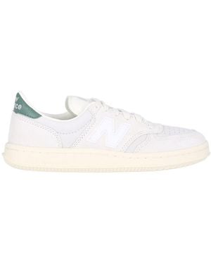 New Balance Leather Trainers - White