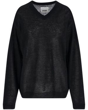 MYTHINKS Alpaca Blend Jumper - Black