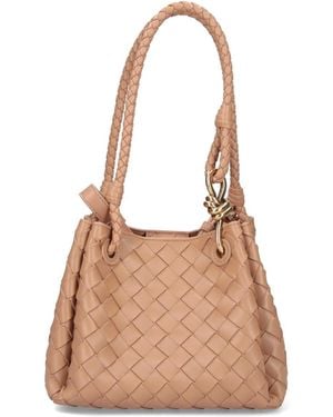 Bottega Veneta Borsa Piccola "Parachute" - Neutro
