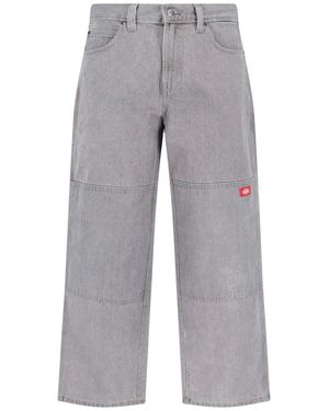 Dickies Straight Jeans "Double Knee" - Grey