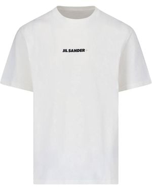 Jil Sander Logo T-Shirt - White