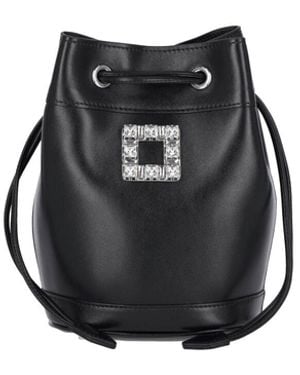 Roger Vivier Borsa Mini "Très Vivier" - Nero