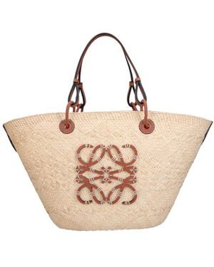 Loewe Borsa Tote "Anagram Basket" - Rosa