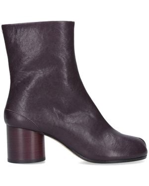 Maison Margiela 'Tabi' Ankle Boots - Purple