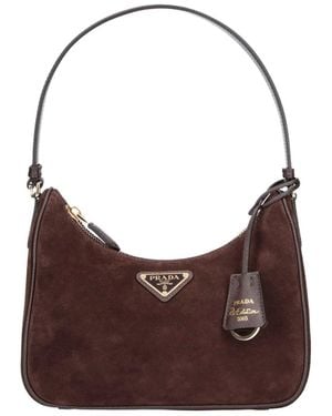 Prada Shoulder Bag "Re-Edition 2005" - Brown
