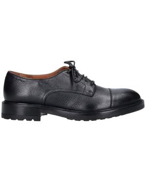 Alexander Hotto Scarpe Derby In Pelle - Nero