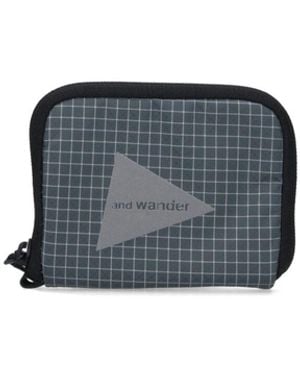 and wander Ocean Rip Wallet - Black