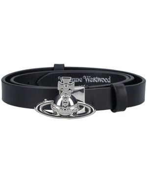 Vivienne Westwood Belts Cow Leather - Black