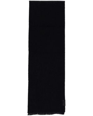 Lemaire Sciarpa In Misto Alpaca - Nero