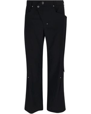 Kiko Kostadinov Trousers Virgin Wool - Black
