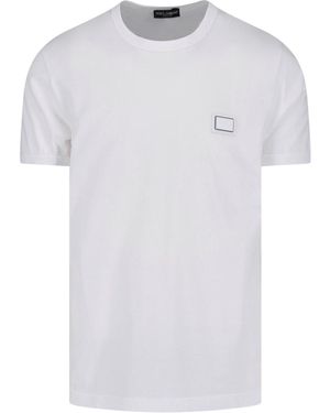 Dolce & Gabbana T-Shirt Logo - White