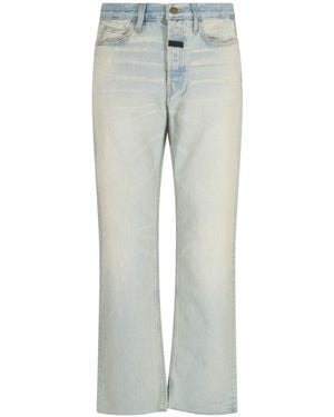 Fear Of God Jeans Gamba Dritta - Grigio