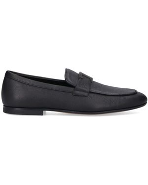 Tod's 'T Timeless' Loafers - Black