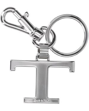 Tod's Keychain Logo Charm - Metallic