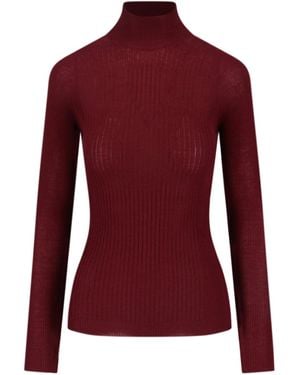 Sa Su Phi Cashmere And Silk Sweater - Red