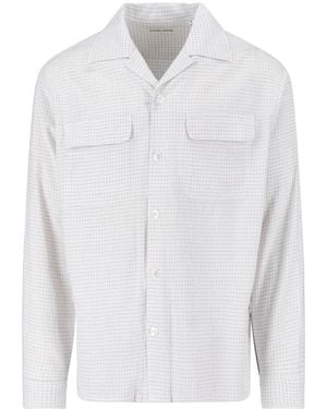 sunflower Cotton Shirt - White