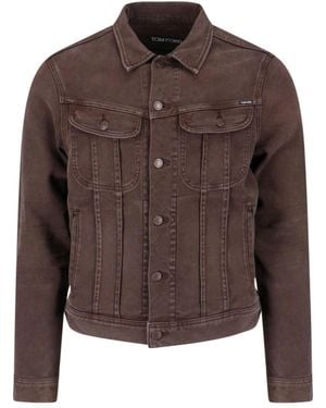 Tom Ford Denim Jacket - Brown
