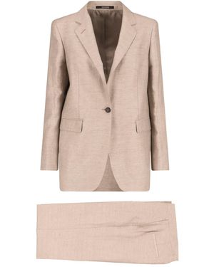 Tagliatore "Adrianne" Single-Breasted Suit - Natural