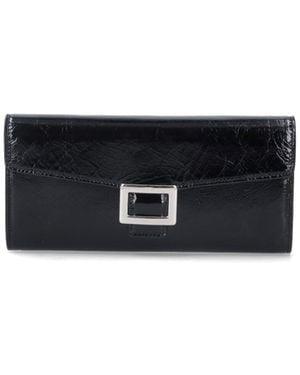 Roger Vivier Portafoglio Con Catena "Belle Vivier" - Nero