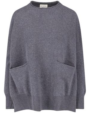 Ma'ry'ya Virgin Wool And Cashmere Sweater - Gray