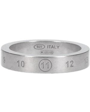 Maison Margiela Ring "Numeric" - White
